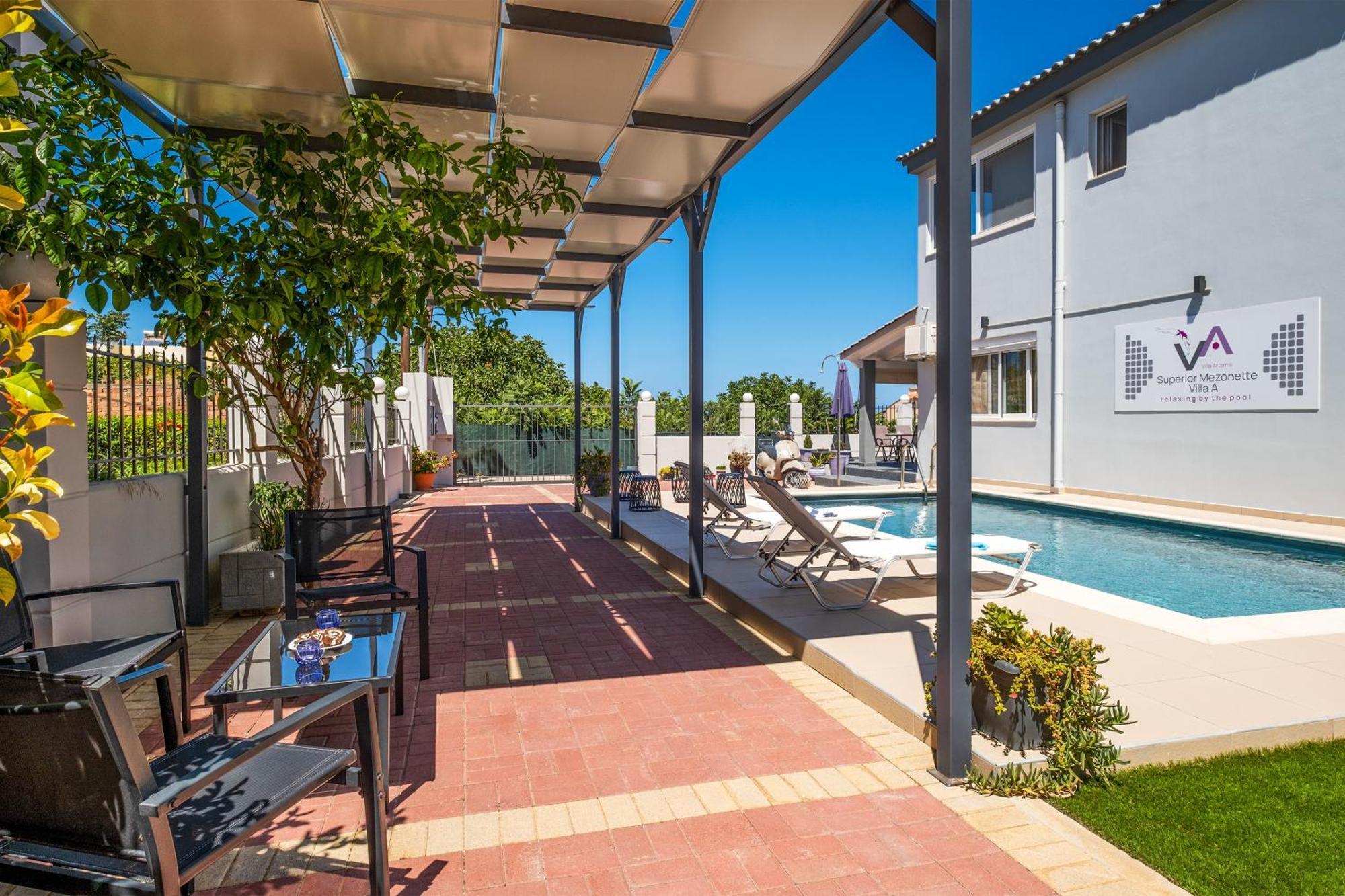 Villa Artemis A&B La Canea Exterior foto